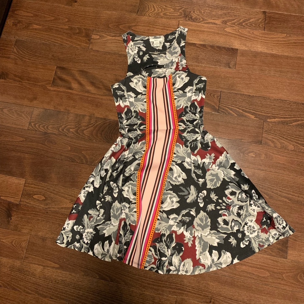 Bar III fit and flare dress XS